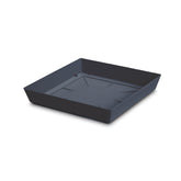 Prosperplast Lofly Saucer Square Base 16.5x16.5x2.7cm - Anthracite